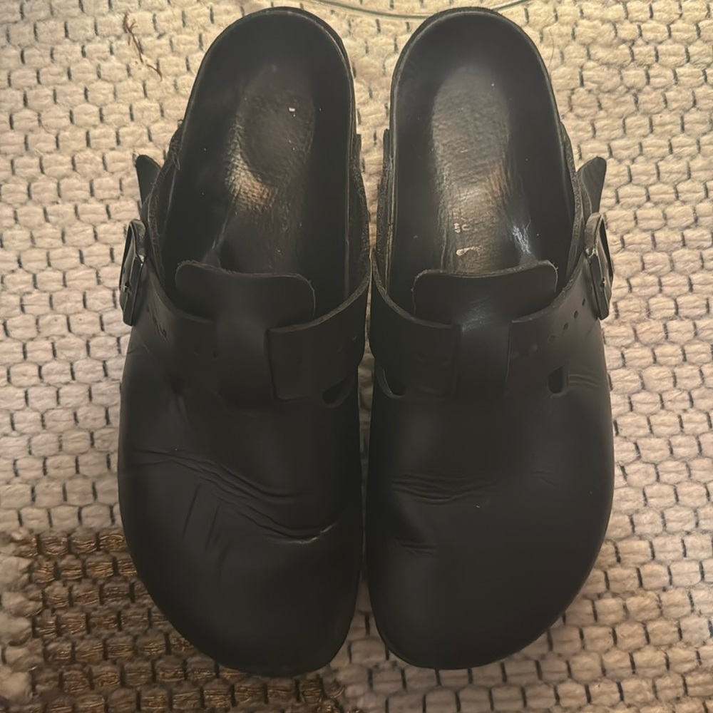 COPY - Rick Owens X Birkenstock boston clogs